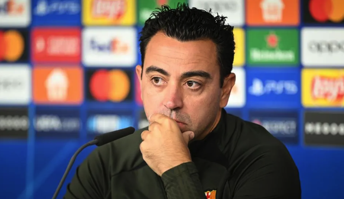 Xavi Checks Out